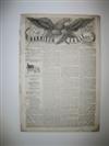 (PRESIDENTS--1840 CAMPAIGN.) Pair of campaign newspapers from the opposing sides.